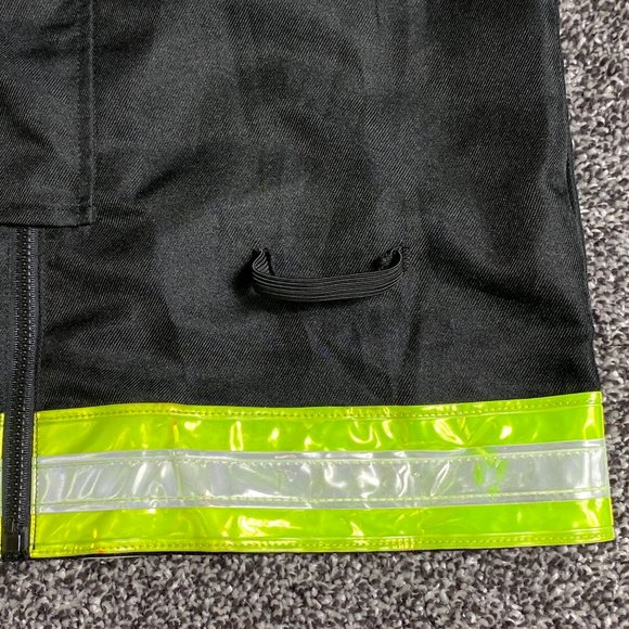 High Quality Durable Kids Youth Fireman Jacket Costume with Reflective Bands - Picture 4 of 6